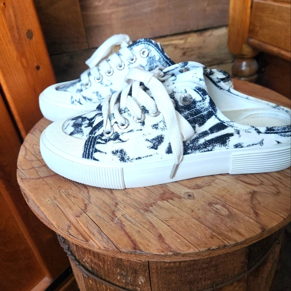 JENN ARDOR CANVAS SLIP ON SNEAKERS SIZE 8 - Picture 4 of 7